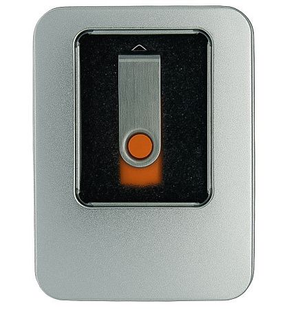 Футляр для флеш накопителя металлический