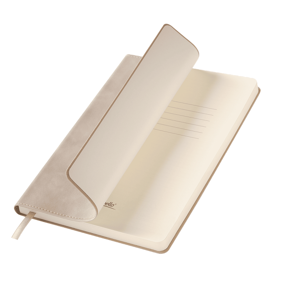 Ежедневник Verona недатированный, бежевый