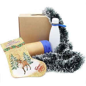 Подарочный набор Теплый вечер , синий