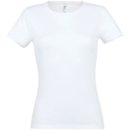 Футболка женская Miss 150, белая, размер XXL