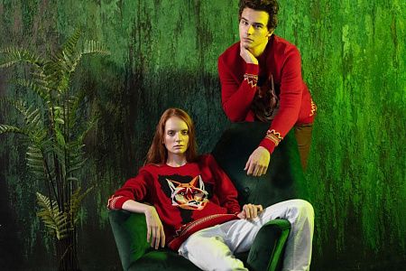 Джемпер Totem Fox, красный, размер M