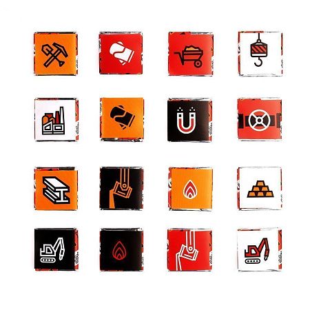 Набор с горьким шоколадом Industry, металлургия