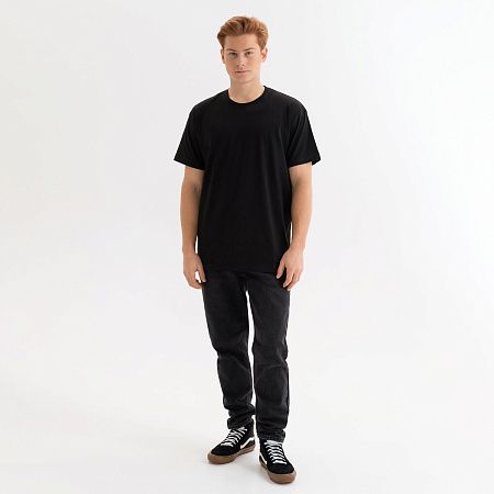 Футболка унисекс KRIS, 150 гр., черная