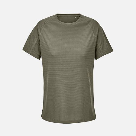 Футболка спортивная женская Vortex Women, темный хаки, размер S