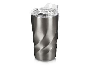 Вакуумная термокружка с медной изоляцией «Calix», 400 мл, цвет: серый