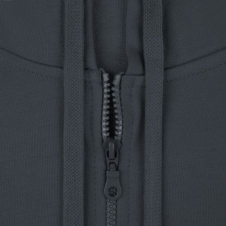 Толстовка на молнии с капюшоном Siverga 2.0, темно-серая (графит), размер XXL