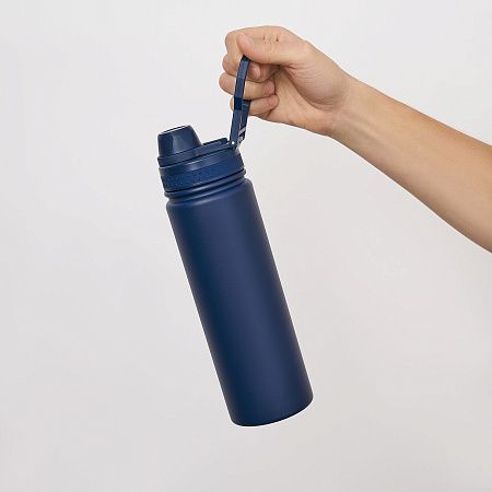 Термобутылка вакуумная герметичная Savona, синяя