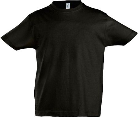 Футболка детская Imperial Kids, черная, размер 4 года (96-104 см)