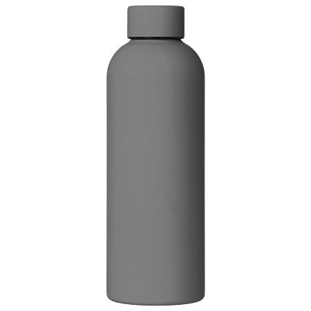 Бутылка для воды ALASKA SOFT 500мл. Серая 6165.23