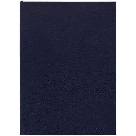 Ежедневник Flat, недатированный, иссиня-черный