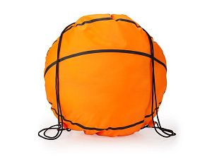 Рюкзак-мешок MILANO в форме баскетбольного мяча, цвет: оранжевый