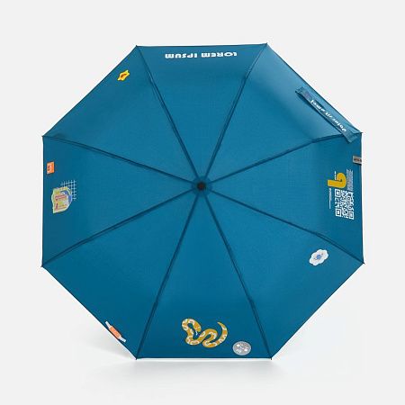 Лейбл светоотражающий Tao Round, L, серый