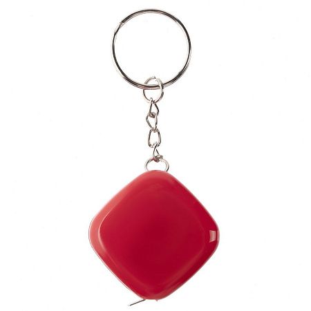 Брелок с рулеткой Metric, красный