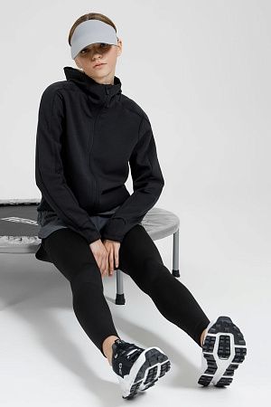 Куртка с капюшоном унисекс Begi, черная, размер S