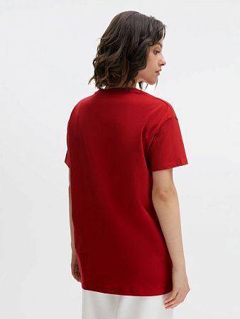Футболка Imperial 190, вишнево-красная, размер S