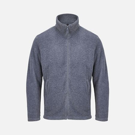 Куртка флисовая унисекс Nitro, серый меланж, размер XXL