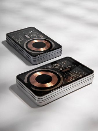 Магнитный беспроводной аккумулятор Cooper Ergo 5000 мАч, темно-серый