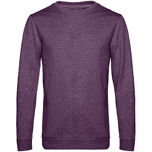 Свитшот унисекс Set In, фиолетовый меланж, размер 3XL