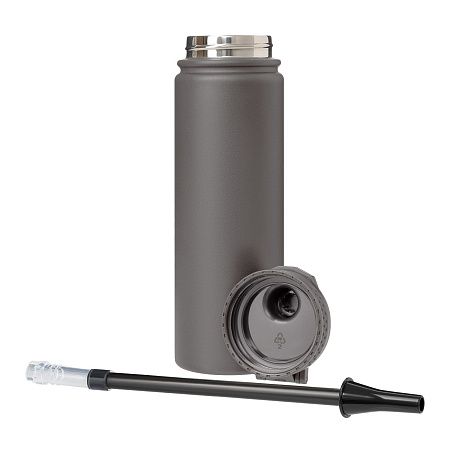 Термобутылка вакуумная герметичная Savona, серая
