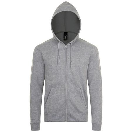 Толстовка унисекс Stone, серый меланж, размер XS