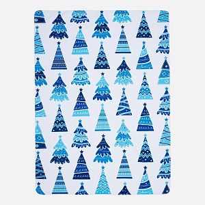 Флисовый плед Imaginario, синий