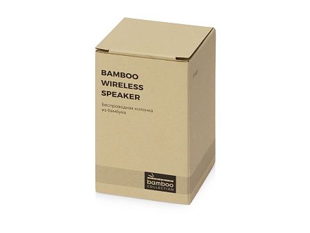 Портативная колонка из бамбука «Bongo»
