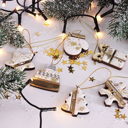 Ёлочная игрушка Звездочка