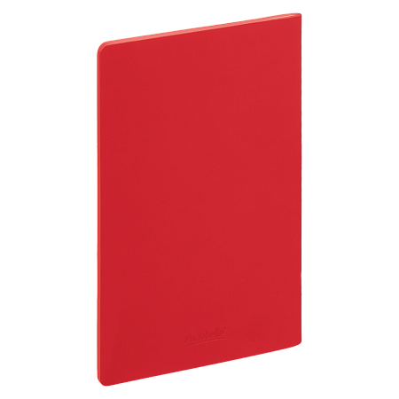 Блокнот Alpha slim, красный