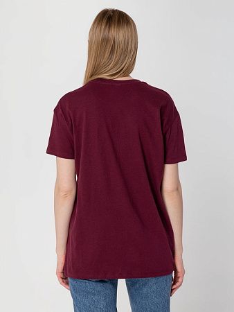 Футболка унисекс Regent 150, бордовая, размер XS