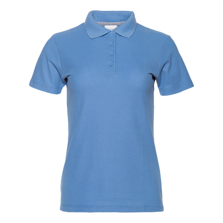 Рубашка поло женская STAN хлопок/полиэстер 185, 04WL, Голубой,  (761)  (48/L)