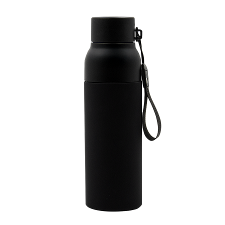 Термобутылка Button Black