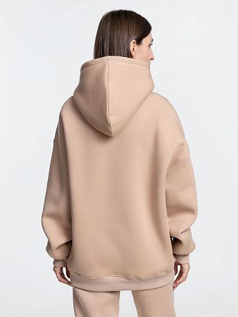 Худи Kulonga Oversize, бежевое, размер XS/S