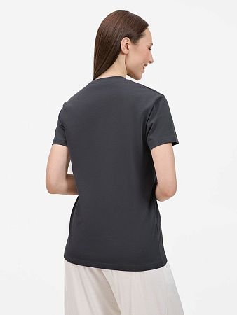 Футболка унисекс T-Bolka 200, темно-серая (графит), размер S