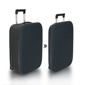 Чемодан складной Rollink Vega II 55x40x20 см, 2 колеса