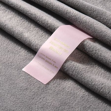 Лента силиконовая Biguna 20 S, прозрачная розовая, 40 см