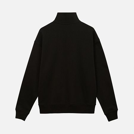 Толстовка на молнии унисекс FLOW, черная, размер XS/S