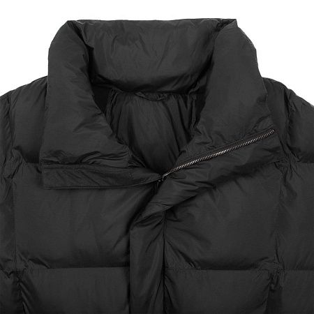 Пуховик унисекс Kapsula, черный, размер XS/S