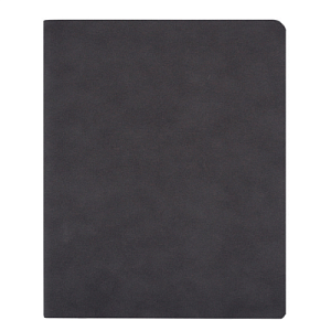 Еженедельник Urban Agenda Nuba A4, серый, датированный на 2026 г, в полугибкой обложке