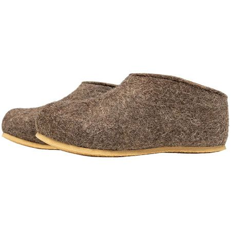 Домашние валенки Cant, серо-коричневые (натуральные), размер 36