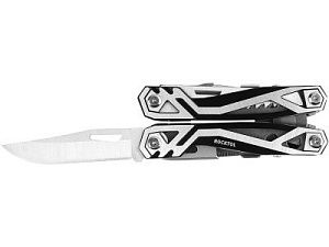 Мультитул Rocktol 21 в 1 с пружинными плоскогубцами, цвет: черный