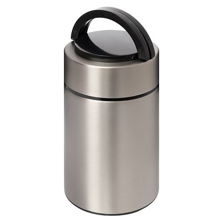 Термос для еды Bento, серебряный