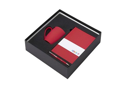 Подарочный набор «COLOR IT» с блокнотом, металлической ручкой и кружкой