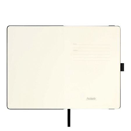 Ежедневник Альфа (Alpha) недатированный, черный/бежевый