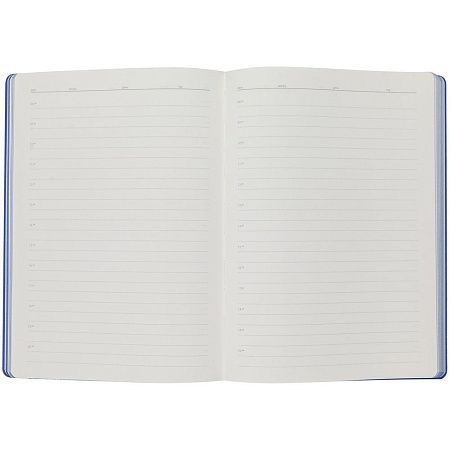 Ежедневник Flexpen, недатированный, серебристо-красный