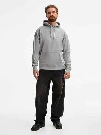 Худи унисекс Condor, серый меланж, размер XS