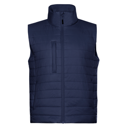 Жилет унисекс утепленный STAN таффета, 65, 87, Тёмно-синий,  (46)  (52/XL)