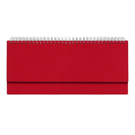 Планинг Alfa Soft 325*130 мм, красный, недатированный, в твердой обложке