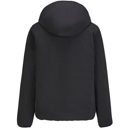 Куртка софтшелл с капюшоном женская Falcon Women, черная, размер S