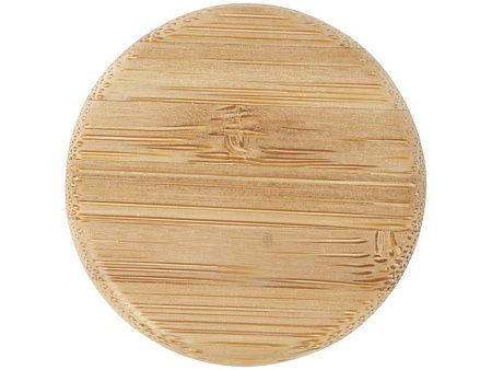 Стеклянная бутылка с бамбуковой крышкой «Lume», 500мл