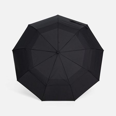 Складной зонт Dome Double с двойным куполом, черный